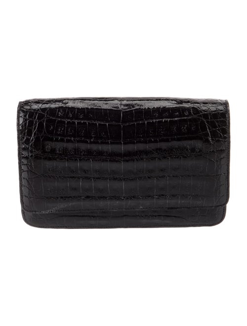 Narciso Rodriguez Embossed Leather Clutch