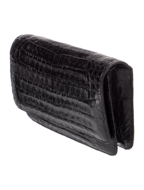 Narciso Rodriguez Embossed Leather Clutch