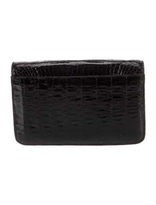 Narciso Rodriguez Embossed Leather Clutch