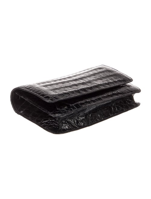Narciso Rodriguez Embossed Leather Clutch