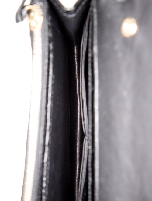 Narciso Rodriguez Embossed Leather Clutch