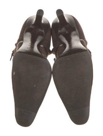 Narciso Rodriguez Suede Printed Boots