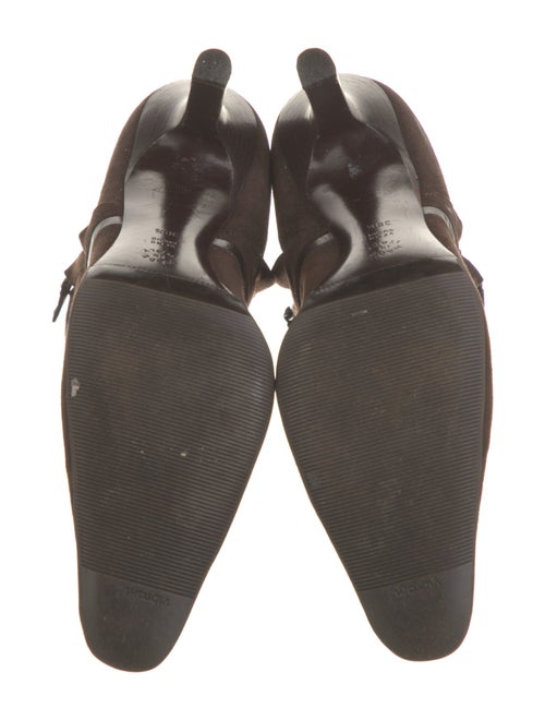 Narciso Rodriguez Suede Printed Boots