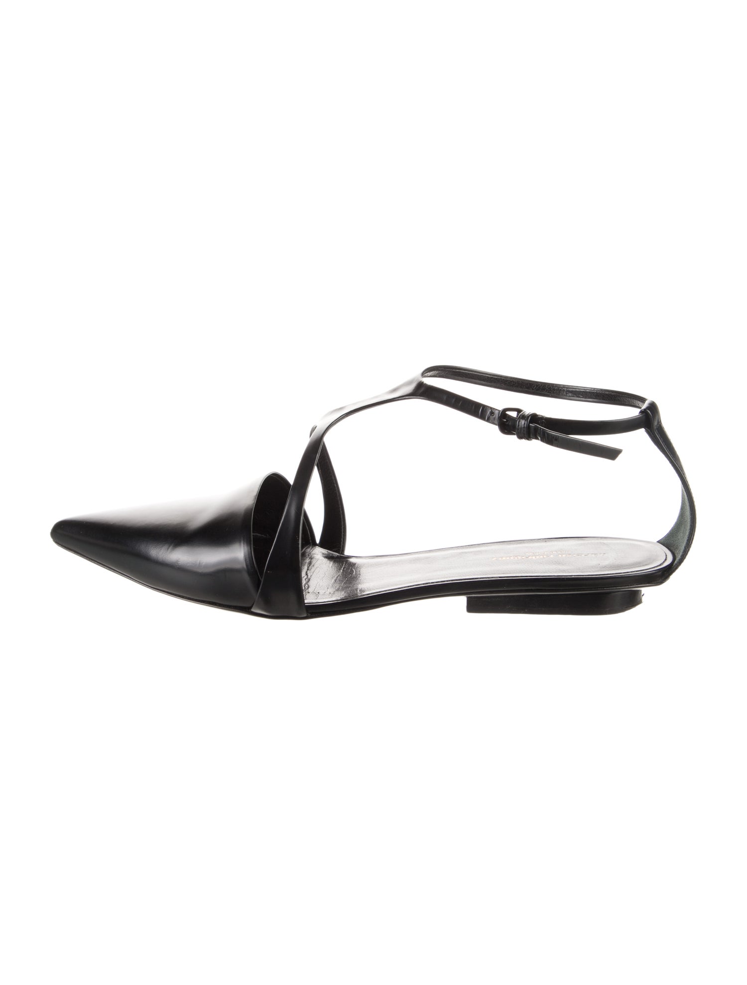 Narciso Rodriguez Leather Flats