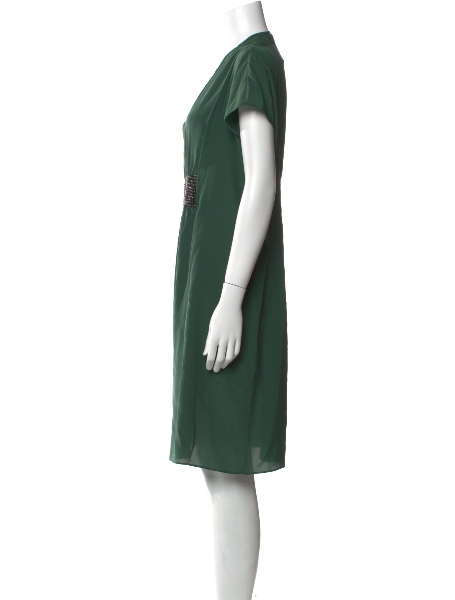 Narciso Rodriguez Silk Knee-Length Dress