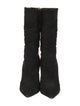 Narciso Rodriguez Suede Colorblock Pattern Boots