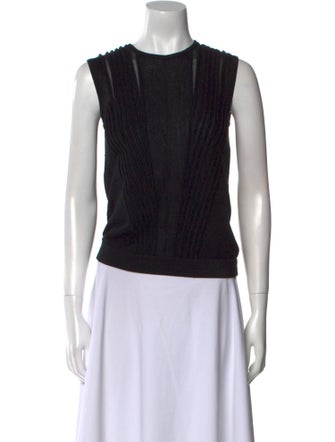 Narciso Rodriguez Wool Crew Neck Top