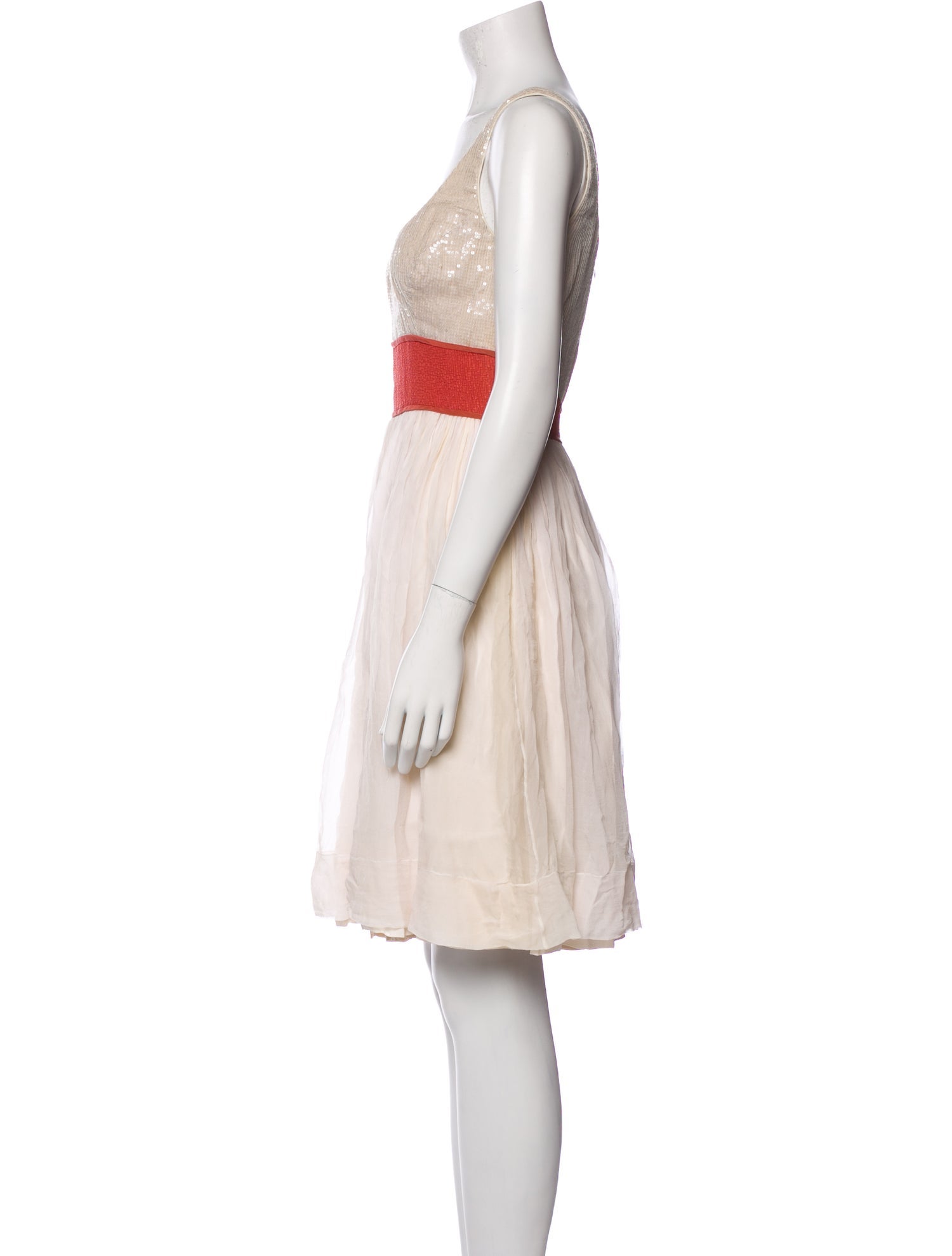 Narciso Rodriguez Silk Mini Dress