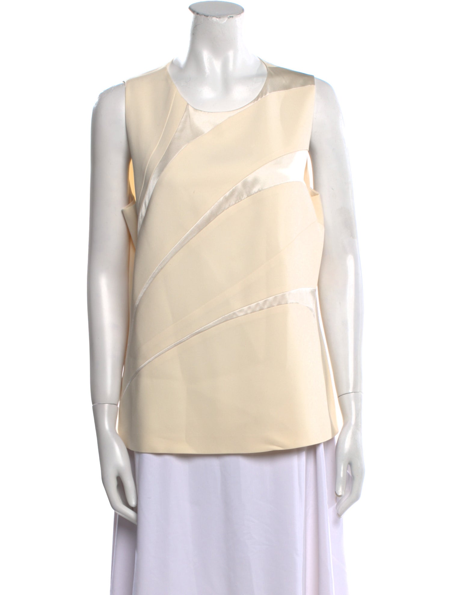 Narciso Rodriguez Silk V-Neck Tunic