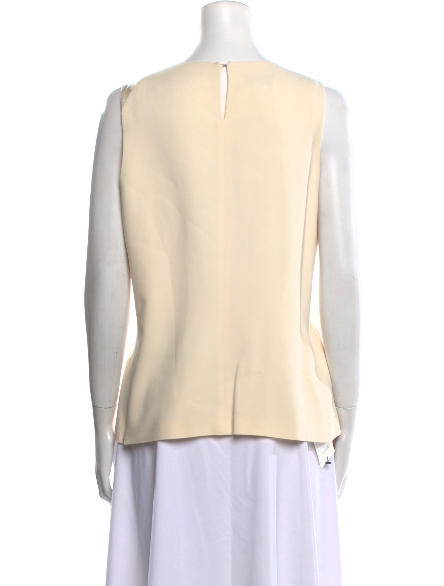 Narciso Rodriguez Silk V-Neck Tunic
