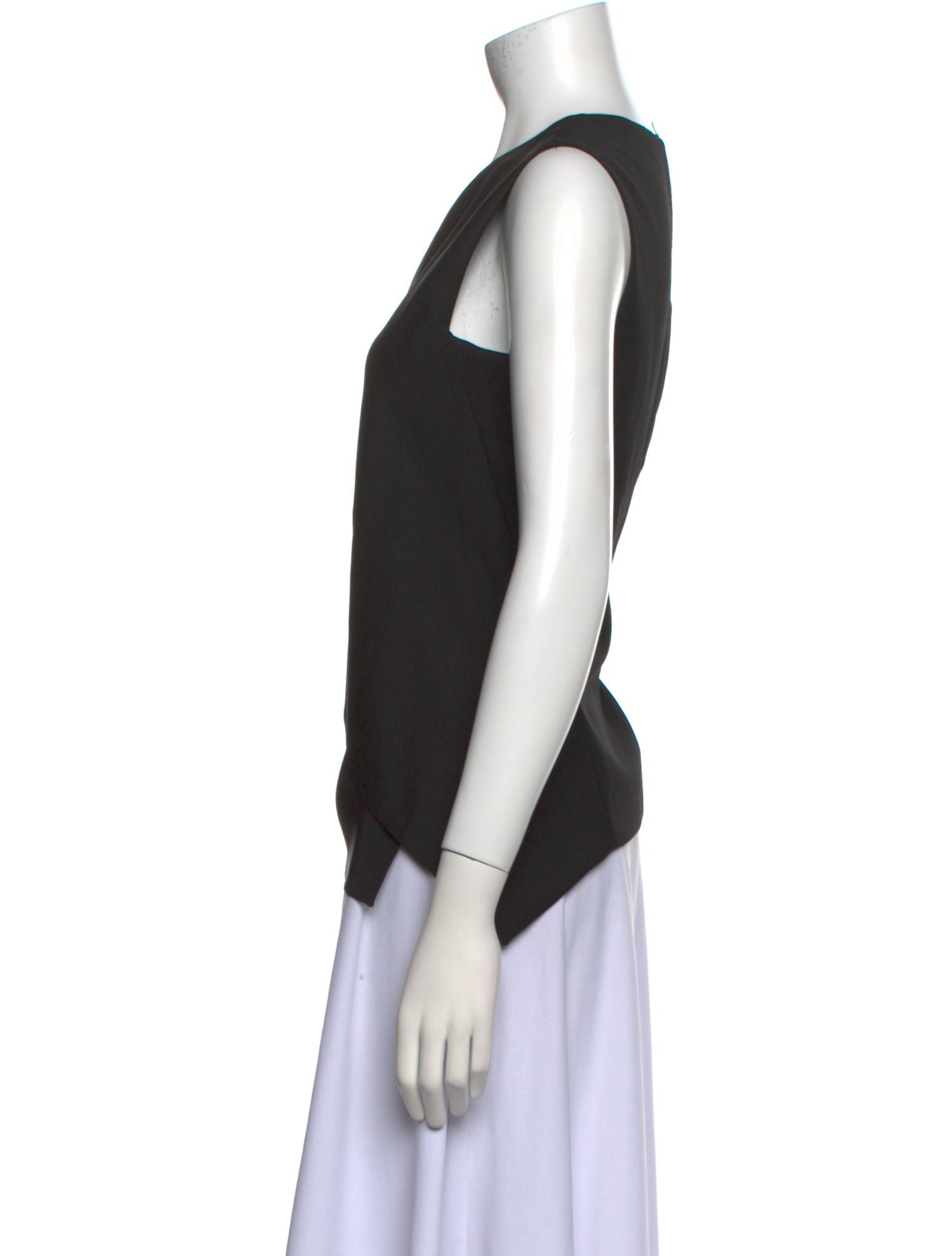 Narciso Rodriguez Virgin Wool Crew Neck Top