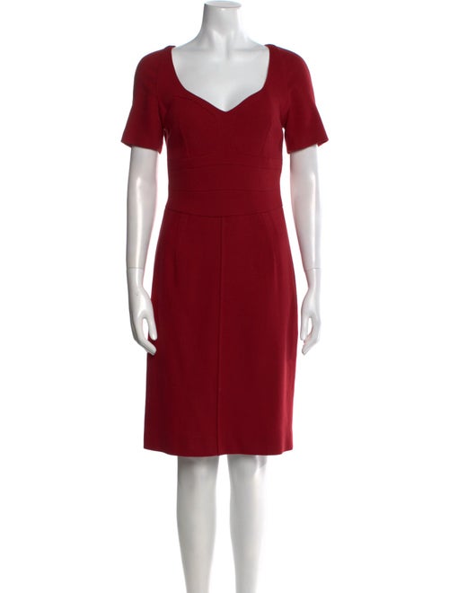 Narciso Rodriguez Virgin Wool Knee-Length Dress