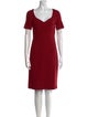 Narciso Rodriguez Virgin Wool Knee-Length Dress