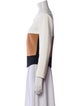 Narciso Rodriguez Colorblock Pattern Biker Jacket
