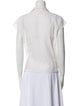 Narciso Rodriguez Short Sleeve Button-Up Top