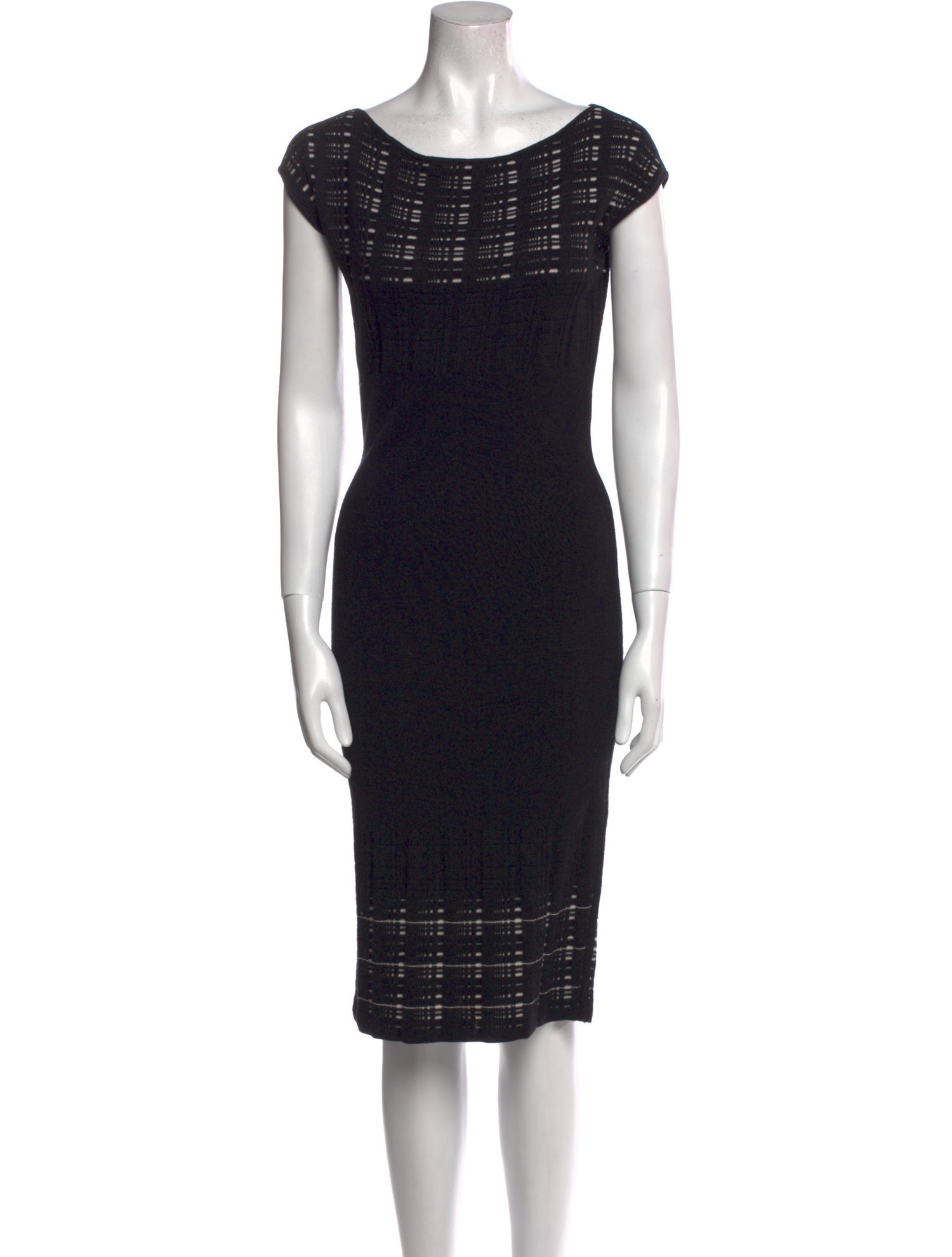 Narciso Rodriguez Merino Wool Midi Length Dress
