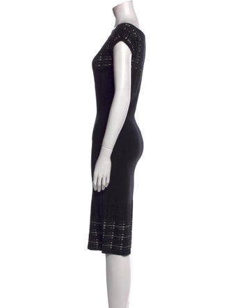 Narciso Rodriguez Merino Wool Midi Length Dress