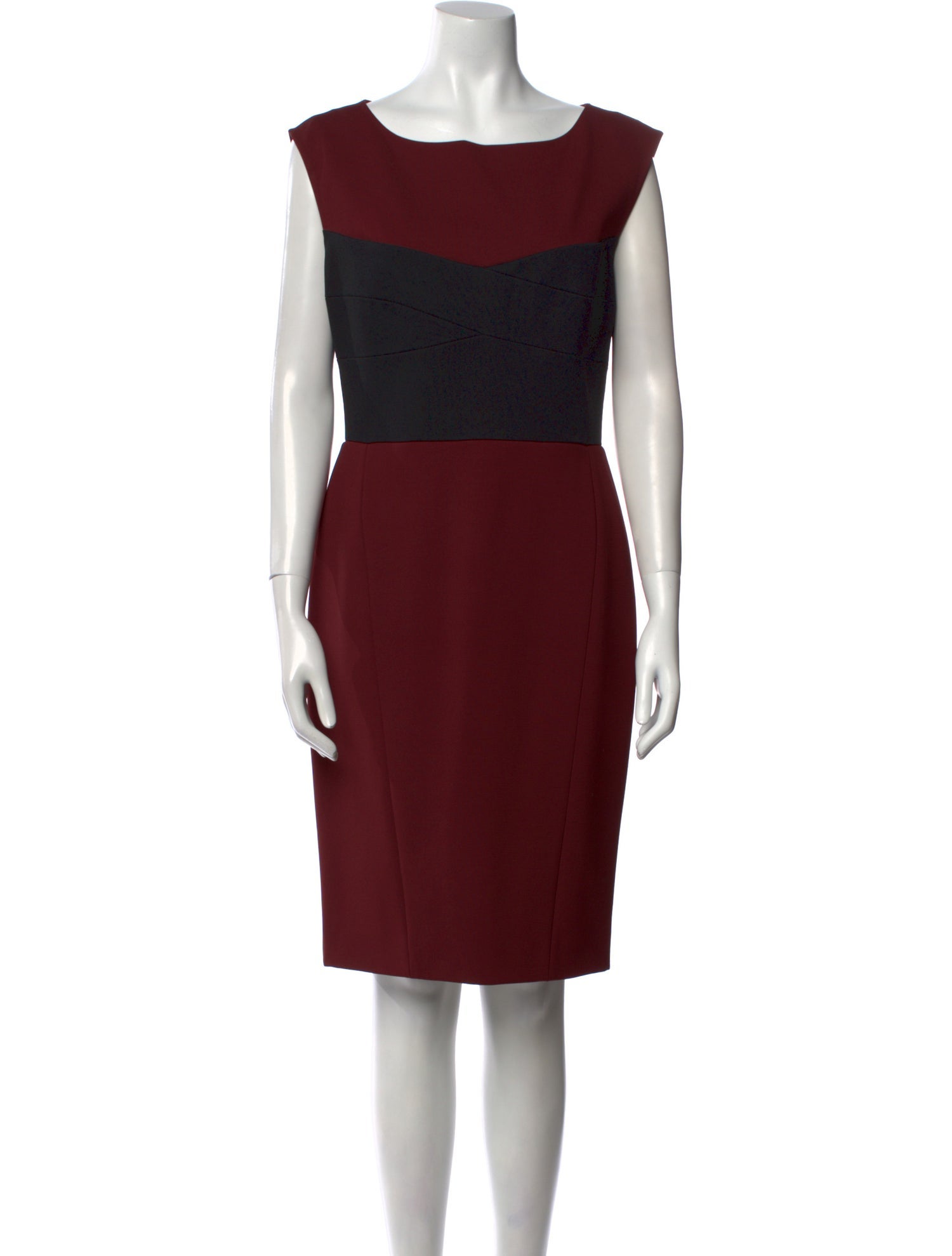 Narciso Rodriguez Silk Knee-Length Dress