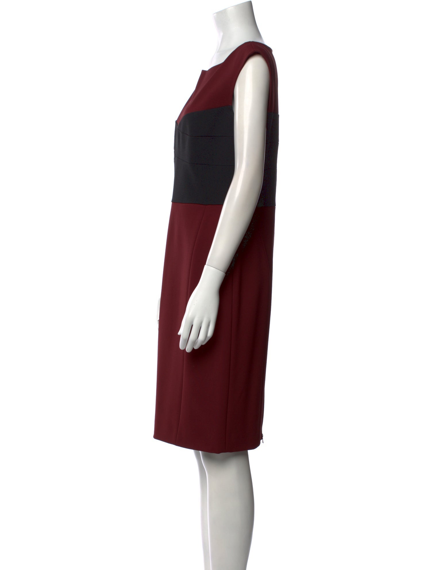 Narciso Rodriguez Silk Knee-Length Dress