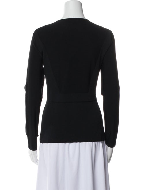 Narciso Rodriguez Scoop Neck Long Sleeve Sweatshirt