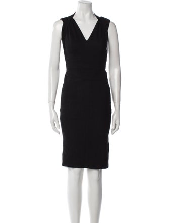 Narciso Rodriguez Virgin Wool Knee-Length Dress