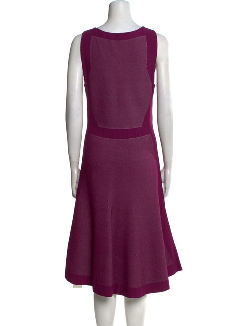 Narciso Rodriguez V-Neck Midi Length Dress