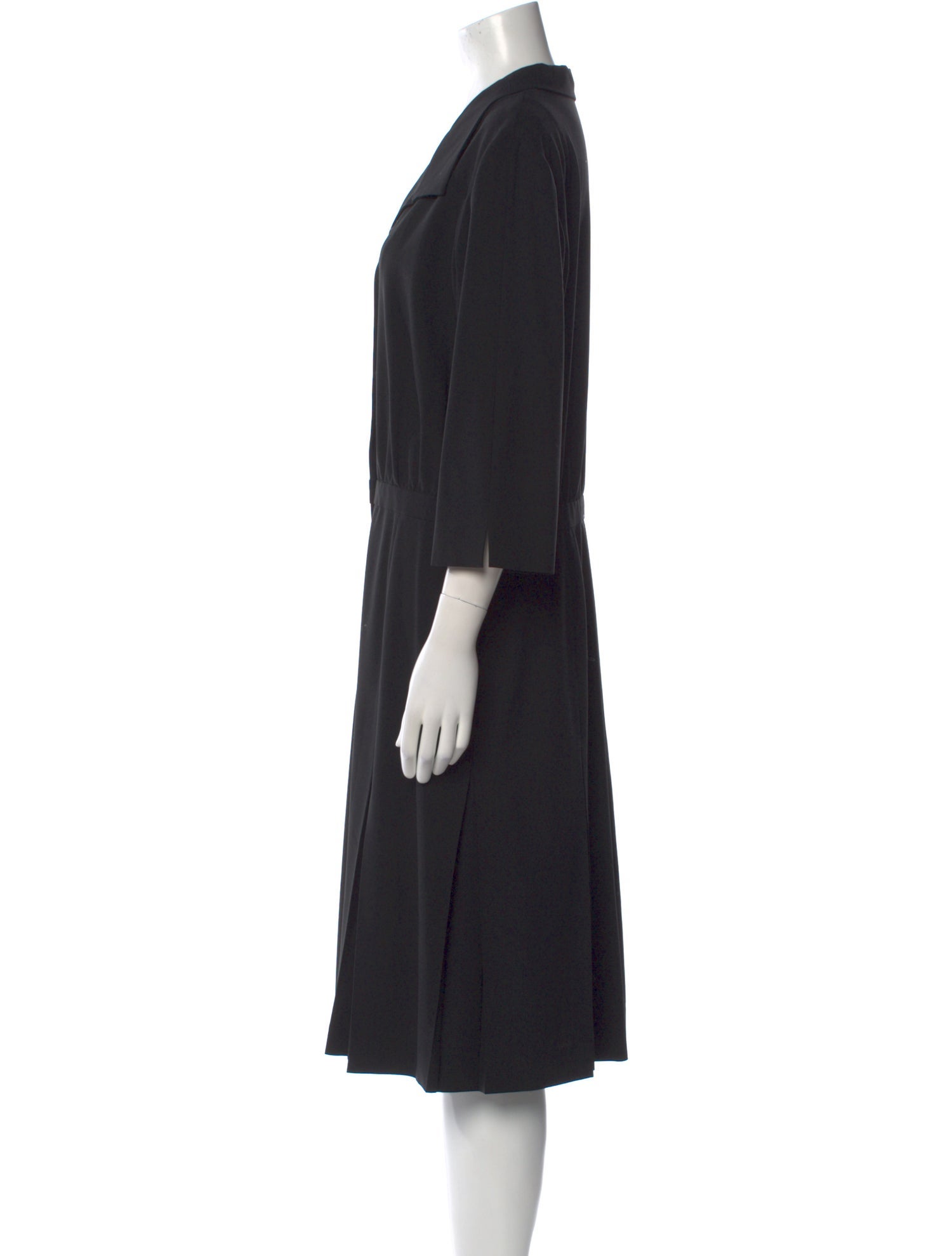 Narciso Rodriguez Virgin Wool Midi Length Dress