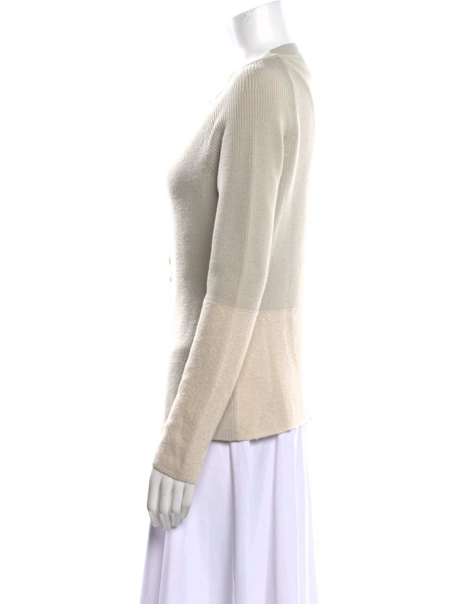 Narciso Rodriguez Merino Wool Striped Sweater