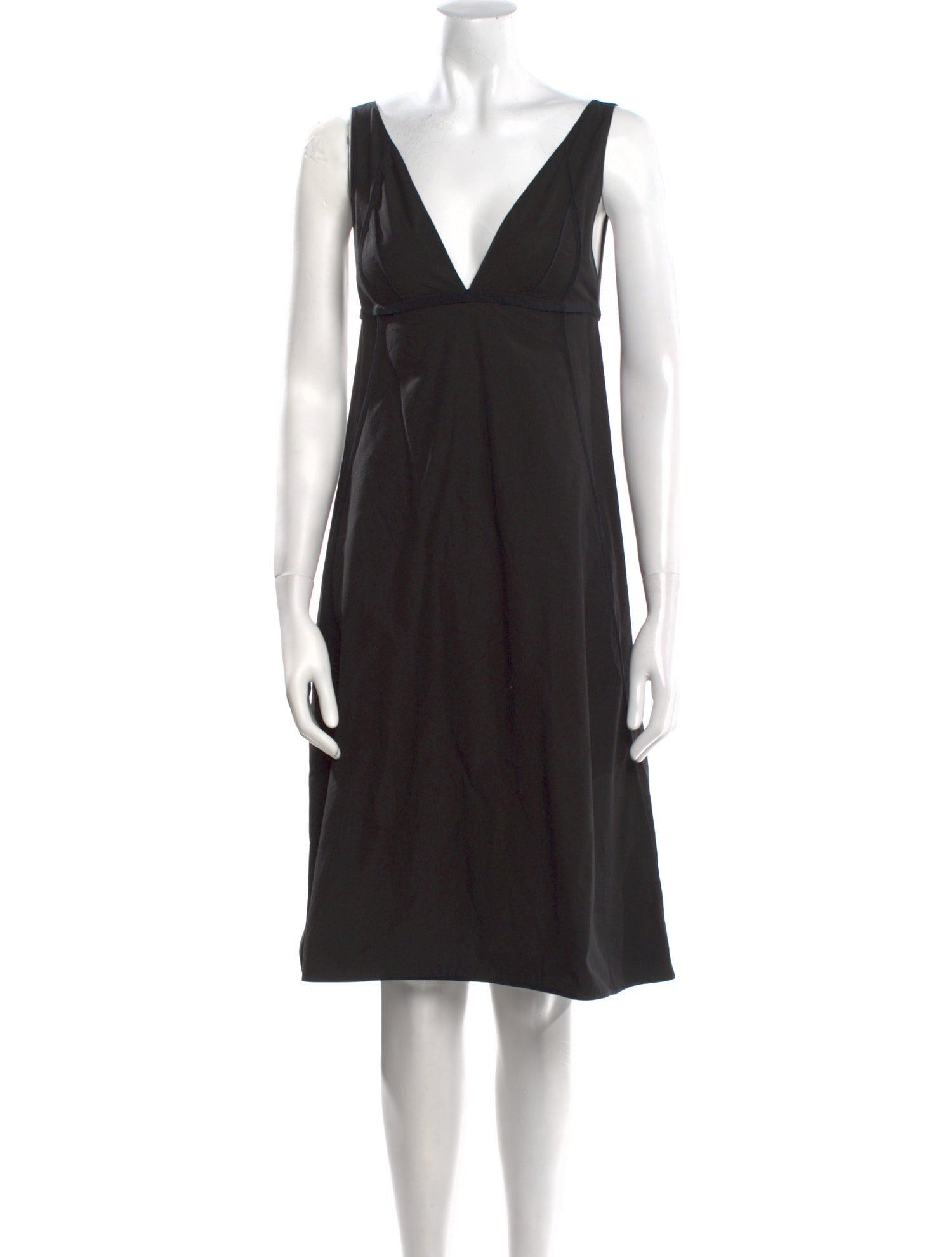 Narciso Rodriguez V-Neck Knee-Length Dress
