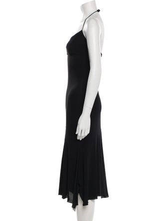 Narciso Rodriguez V-Neck Knee-Length Dress