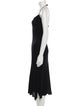 Narciso Rodriguez V-Neck Knee-Length Dress