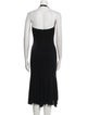 Narciso Rodriguez V-Neck Knee-Length Dress