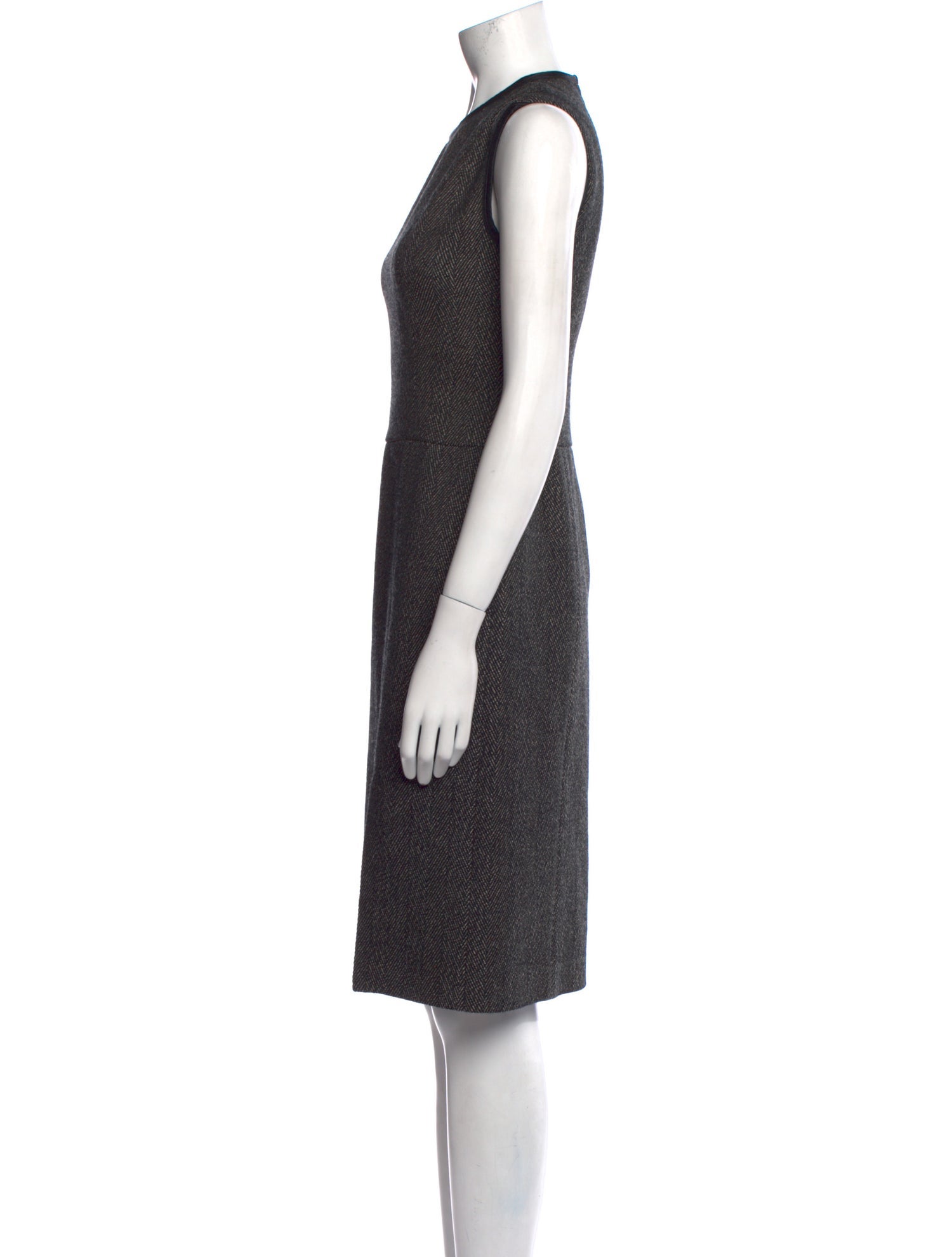 Narciso Rodriguez Wool Midi Length Dress