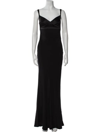 Narciso Rodriguez Silk Long Dress