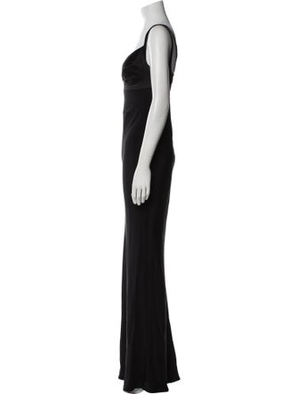 Narciso Rodriguez Silk Long Dress