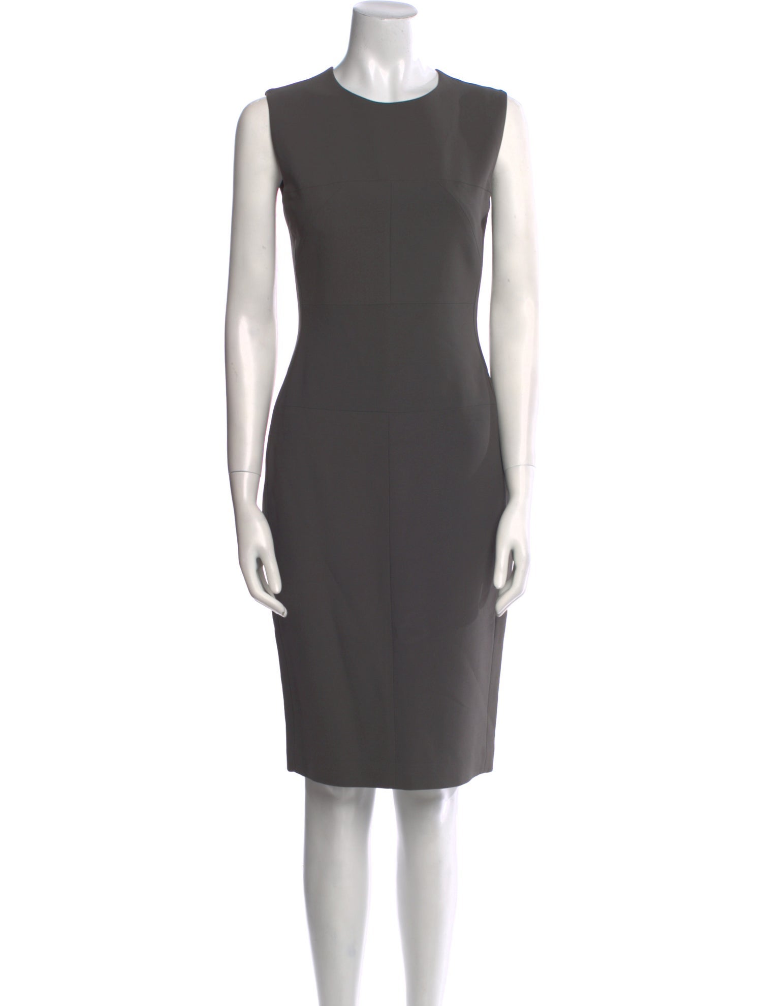Narciso Rodriguez Crew Neck Knee-Length Dress