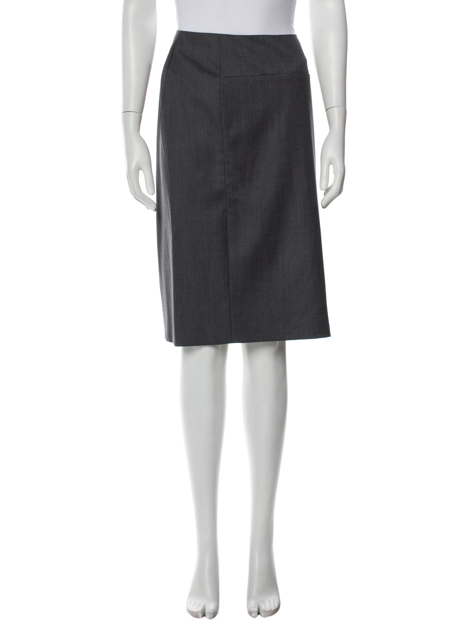 Narciso Rodriguez Wool Knee-Length Skirt