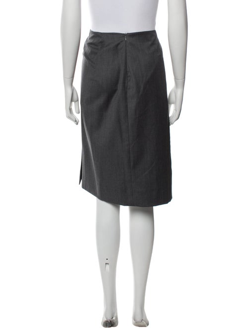 Narciso Rodriguez Wool Knee-Length Skirt