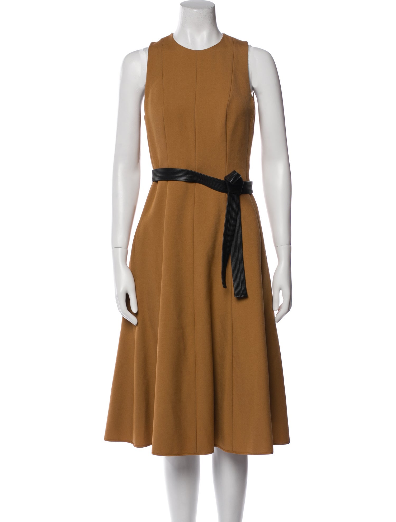 Narciso Rodriguez Virgin Wool Midi Length Dress w/ Tags