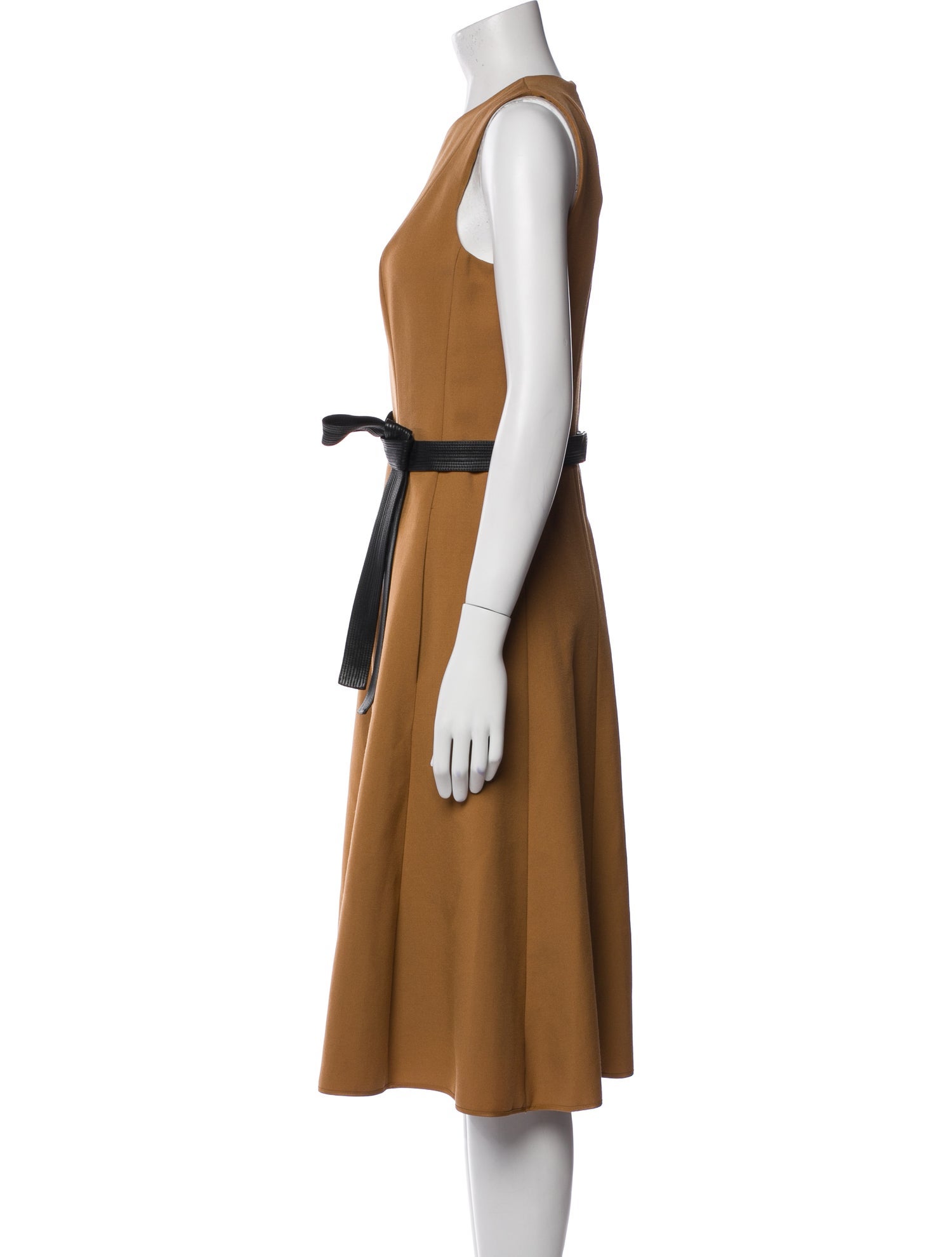 Narciso Rodriguez Virgin Wool Midi Length Dress w/ Tags