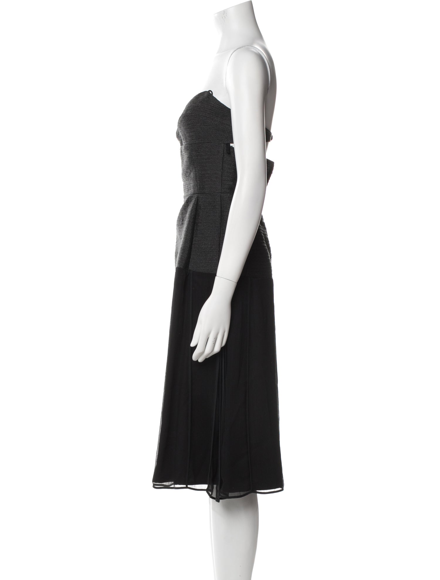 Narciso Rodriguez Strapless Mini Dress