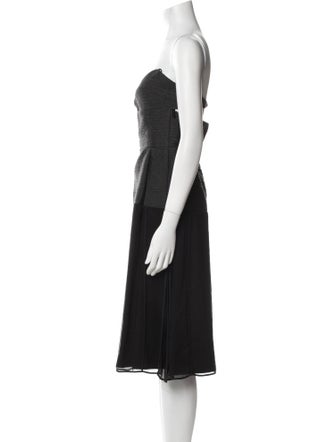 Narciso Rodriguez Strapless Mini Dress
