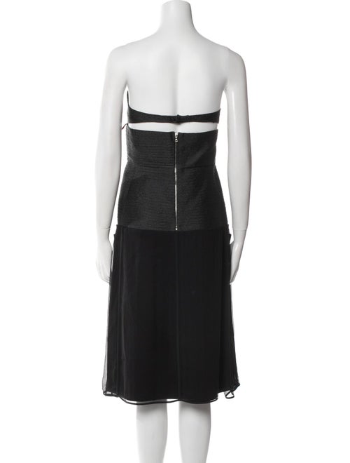 Narciso Rodriguez Strapless Mini Dress