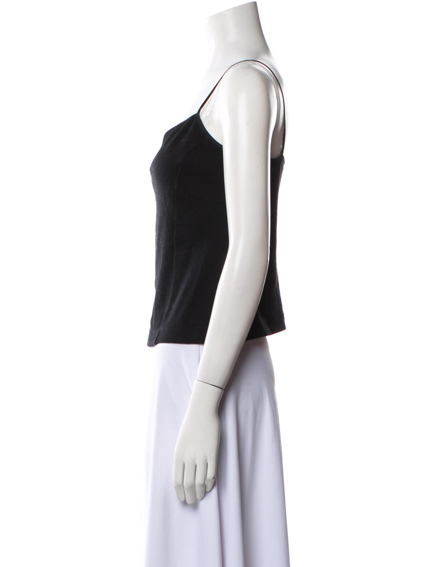 Narciso Rodriguez Square Neckline Sleeveless Top