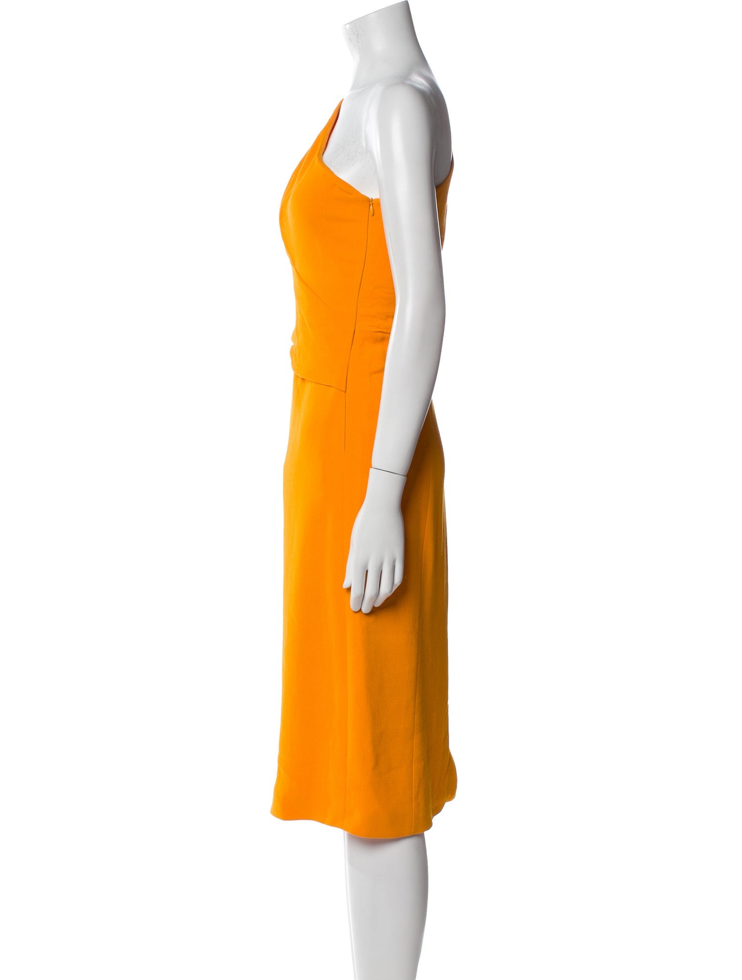 Narciso Rodriguez One-Shoulder Midi Length Dress