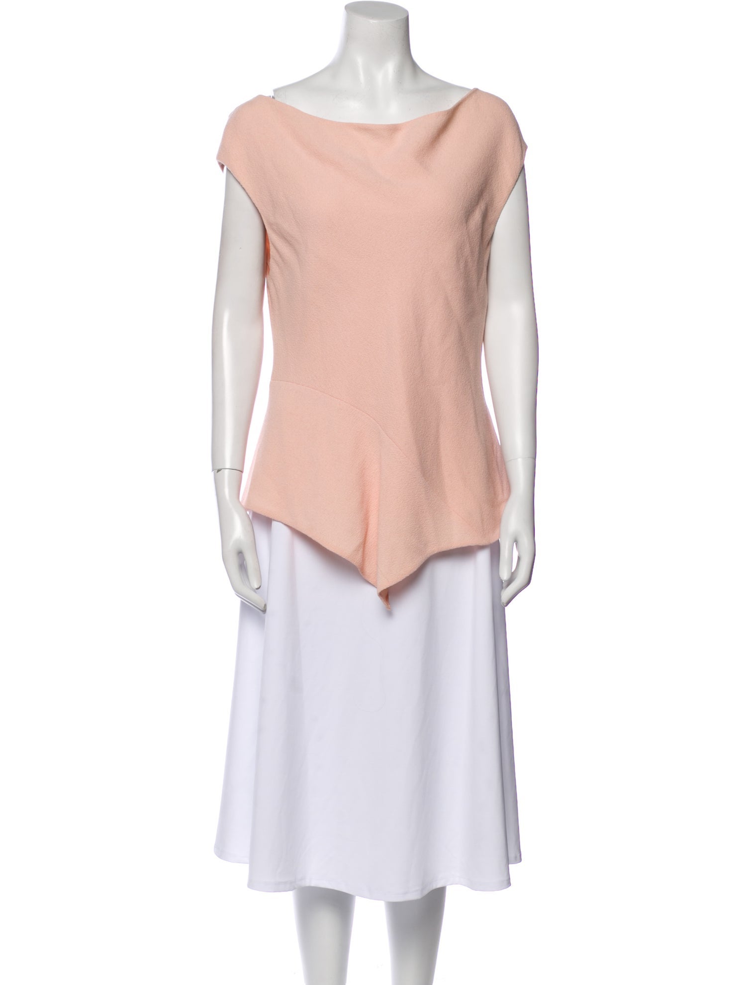 Narciso Rodriguez Virgin Wool Bateau Neckline Tunic