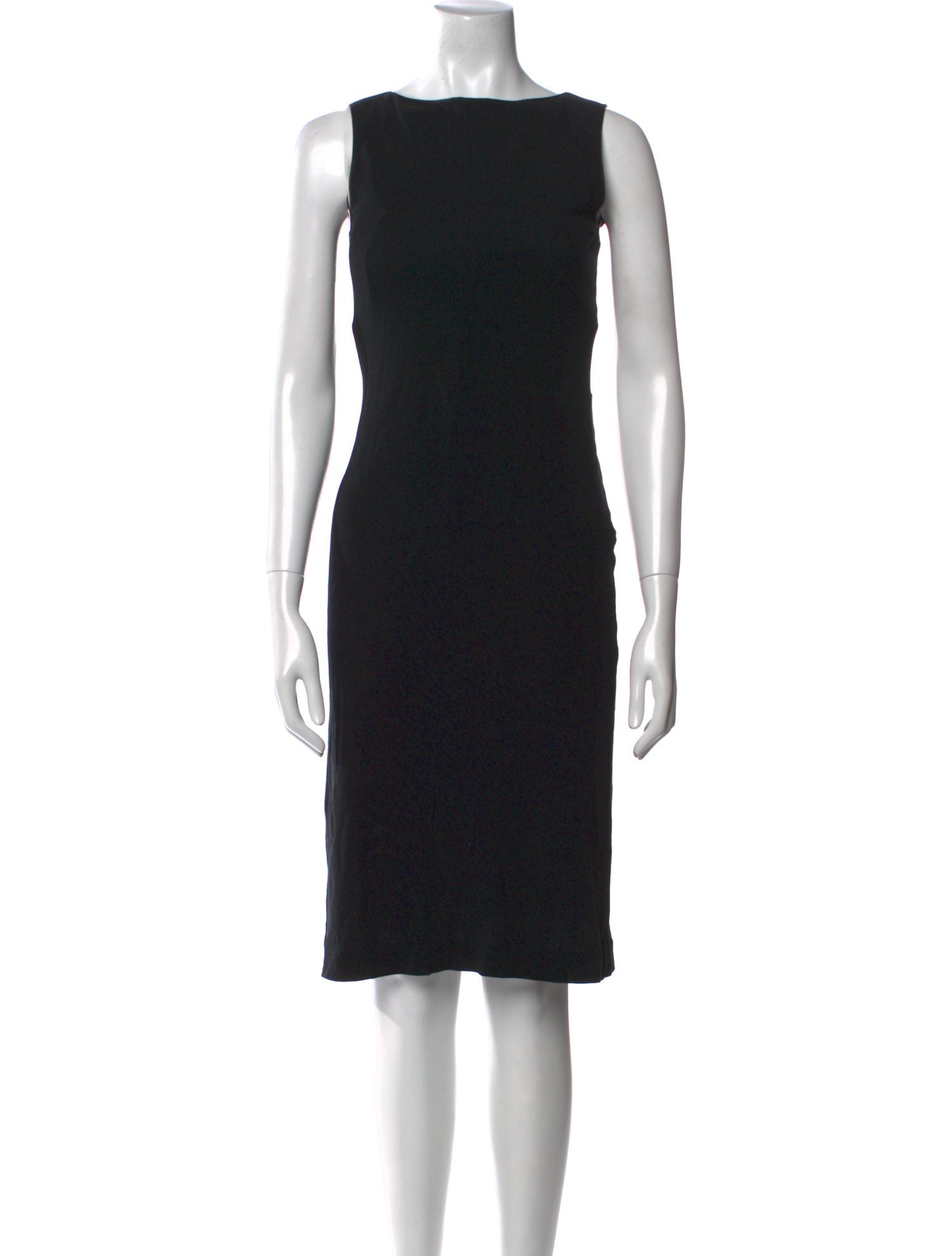 Narciso Rodriguez Bateau Neckline Knee-Length Dress