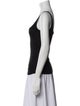 Narciso Rodriguez Square Neckline Sleeveless Top