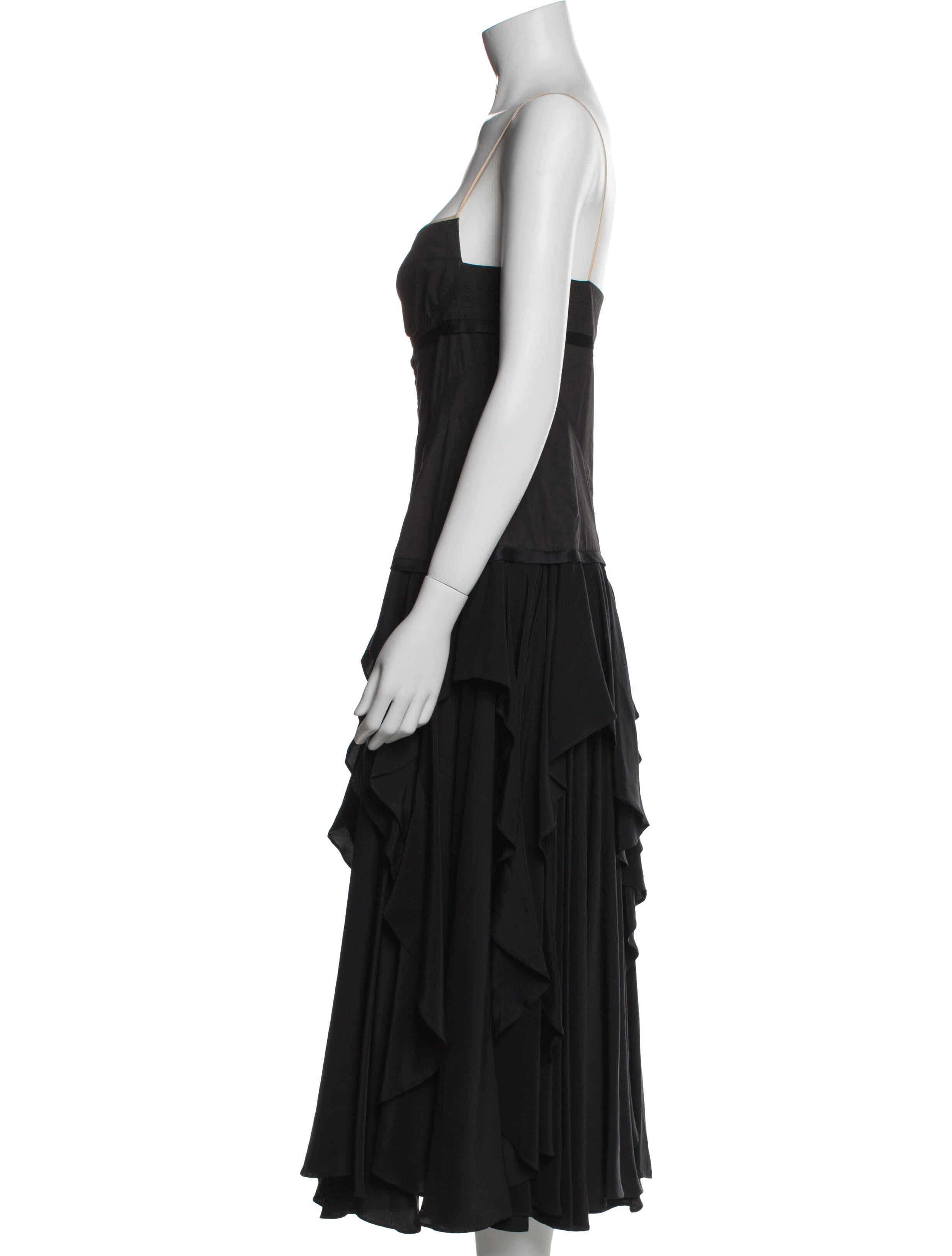 Narciso Rodriguez Silk Long Dress