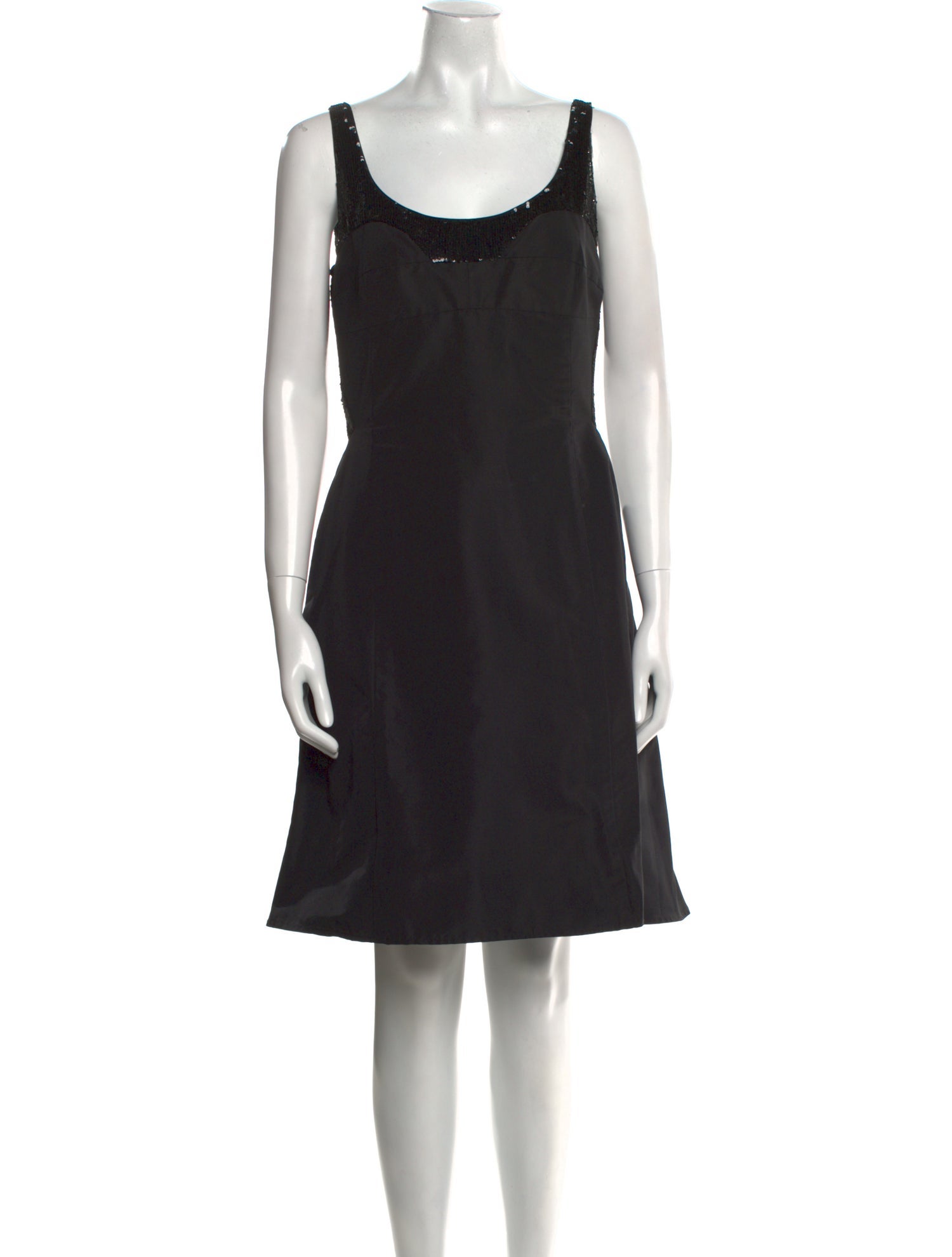 Narciso Rodriguez Silk Knee-Length Dress